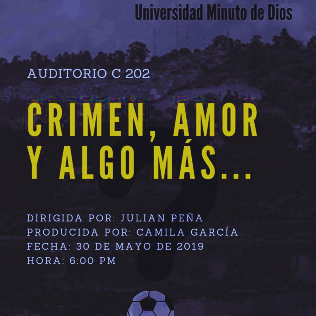 Muestra teatral Crimen, amor y algo más