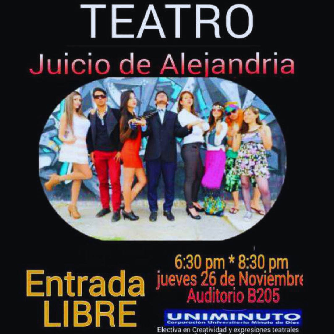 Muestra teatral Juicio de Alejandría